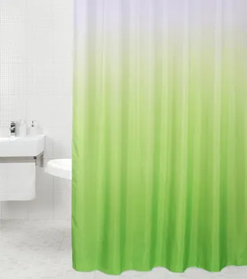 Imagen del producto de SANILO® Cortina de ducha Magic, color verde, 180 x 200 cm