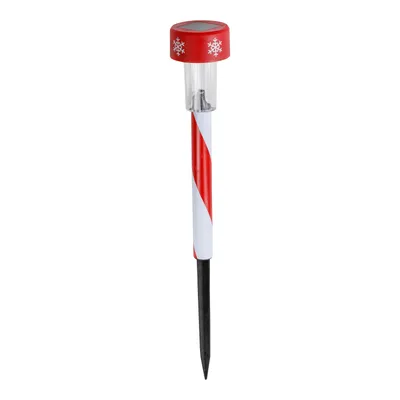 Obrázek produktu pro LED solární vánoční zástrčka - sada 3 kusů - červená/bílá