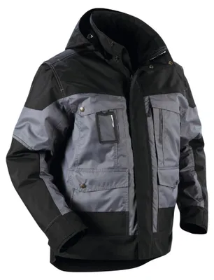 Produktbild von Blakläder Winterjacke, grau / schwarz, Unisex-Größe: L