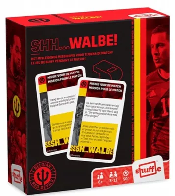 Image de The Belgian Red Devils – Shuffle – A card game by J. FRANCUSKI
