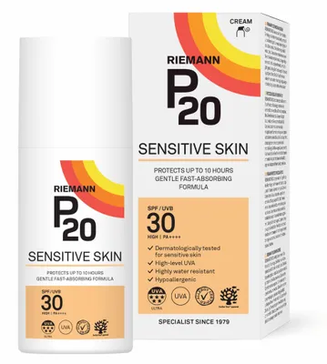 Obrázek produktu pro RIEMANN P20 Sensitive krém na obličej a tělo s SPF 30 200 ml