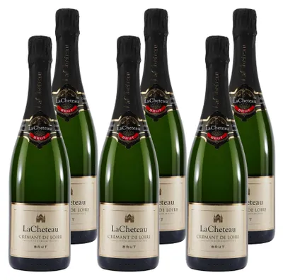 Produktbild von La Cheteau Cremant de Loire Brut (6 x 0,75L)