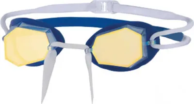 Produktbild von Zoggs Diamond Schwimmbrille Mit Spiegelglas Weiß,Blau  Herren,Damen Weiß,Blau One Size