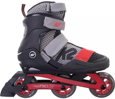 Image de Rollers K2 Skates TRIO LT 100 Unisexe  noir - orange  Taille EU : 42