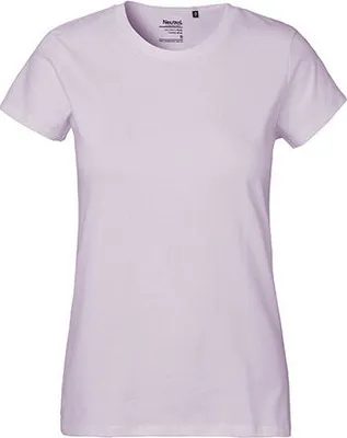 Immagine prodotto di Neutral O80001 | Maglietta classica da donna / 100% cotone equosolidale - Colore: Dusty Purple - Taglia: S