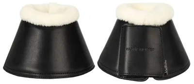 Image de Harry's Horse, protège-sabots en Fourrure artificielle pour chevaux, couleur noire, taille XL