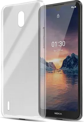 Immagine prodotto di Cadorabo cover per Nokia 1.3 cover protettiva in TPU naturale custodia in silicone cover case