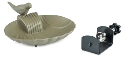 Image de Abreuvoir pour oiseaux à installer sur un balcon.