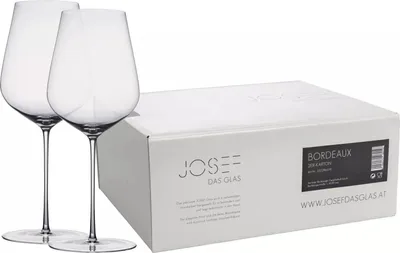 Produktbild von JOSEF Bordeauxglas im 2-er Geschenkkarton