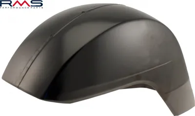 Zdjęcie produktu dla RMS błotnik / skrzydło metalowe czarne zagruntowane kompatybilne z Vespa PX 80 -200 wszystkie modele