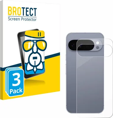 Produktbild von 3x BROTECT Schutzglas für Google Pixel 10 Pro XL (Rückseite) Schutzfolie Panzer Folie Glas Display Schutz klar