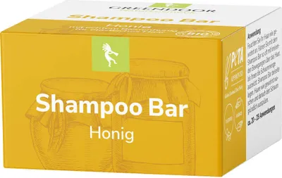 Produktbild von GREENDOOR Shampoo Bar Honig