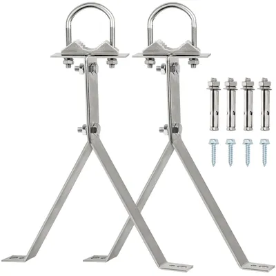 Productafbeelding van XRDS-RF Antennebevestigingsplaat voor wandmontage, 40,6 cm, robuust, wandhouder met afstandhouder, win