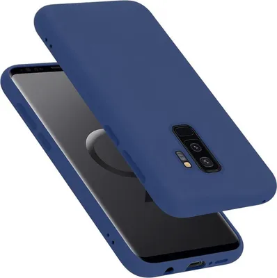 Produktbild von Cadorabo Schutzhülle für Samsung Galaxy S9 PLUS Hülle in Blau Handyhülle Case Cover TPU Etui