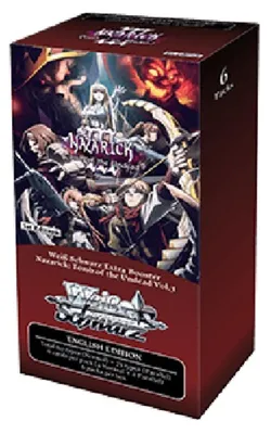 Zdjęcie produktu dla Weiss Schwarz Nazarick: Tomb of the Undead Vol.3 Extra Booster Box