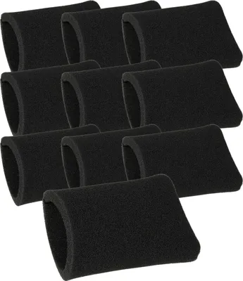 Produktbild von vhbw 10x Staubsaugerfilter kompatibel mit Kärcher WD 2.210, WD 2.240, WD2.200, WD 2.400, SE 4002, WD 2.250 Staubsauger - Schaumstofffilter Schwarz