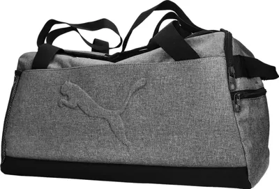 Produktbild von Puma Buzz Heather Sports Bag S 35 Liter Sporttasche 091378 medium gray heather