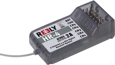 Obrázek produktu pro Reely 6kanálový přijímač 2,4 GHz s plug-in systémem JR (FS-IA6)