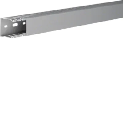 Produktbild von Hager Verdrahtungskanal aus PVC DNG 37x37 mm steingrau, Kabelkanal, Grau, PVC, V0, 37 mm, 2000 mm