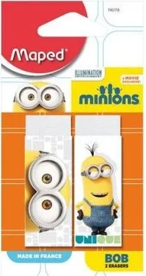 Produktbild von Van der Doelen Minions 2 Radiergummis im Blister