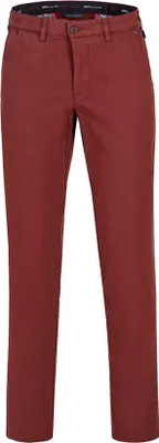 Produktbild von Brühl - Comfort Fit - Herren Chino Hose, London (643184080100), Größe:28, Farbe:Rot (850)