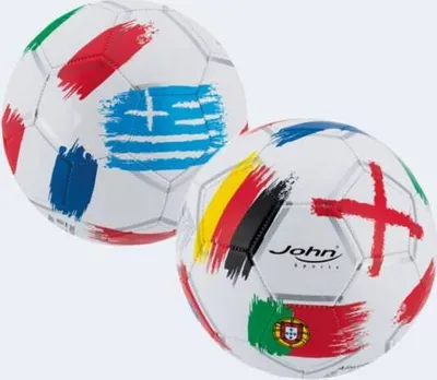 Produktbild von John Fußball Flag Star Gr5 22cm 280g sort