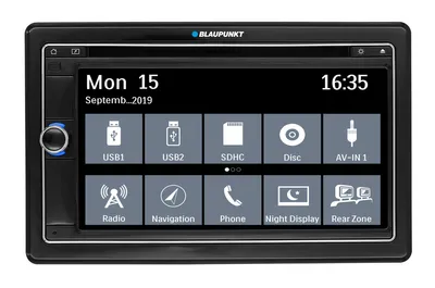 Produktbild von Blaupunkt Las Vegas 690 DAB mit 2-DIN Car-Multimedia, 6,75 Zoll Touchscreen, DAB+, Bluetooth, CD/DVD, 2xUSB, Freisprecheinrichtung