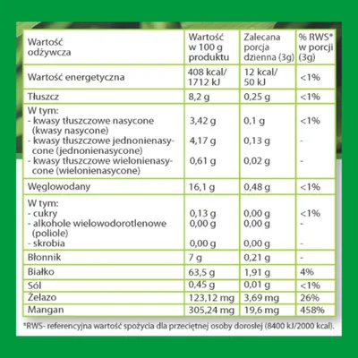 Produktbild von Spirulina platensis 100%  -Lebensmittel 80 g Nahrungsergänzungsmittel