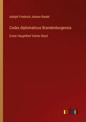Produktbild von Codex diplomaticus Brandenburgensis