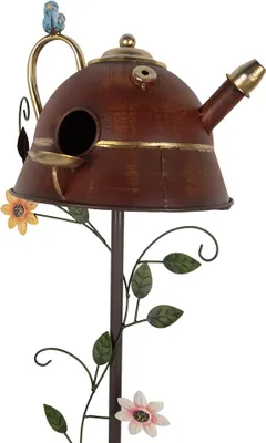 Zdjęcie produktu dla Clayre & Eef Gartenspieá 27x24x147 cm Rot Metall