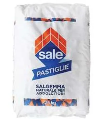 Immagine prodotto di Salgemma Per Addolcitori In Pastiglie - Kg.25 in busta