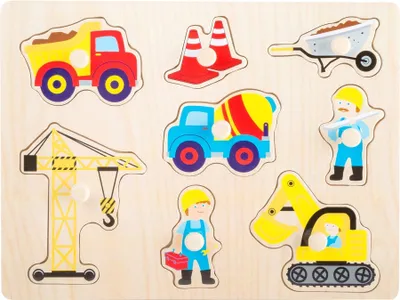 Produktbild von Setzpuzzle Baustelle