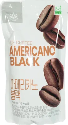 Produktbild von Ice Coffee Americano Black Coffee 230ml