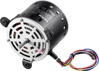 Produktbild von 1/2-PS-Ofengebläsemotor 220 V, 2,6 A, 1300 U/min, 3 Geschwindigkeitsstufen, 15 μF/450 V Kondensator