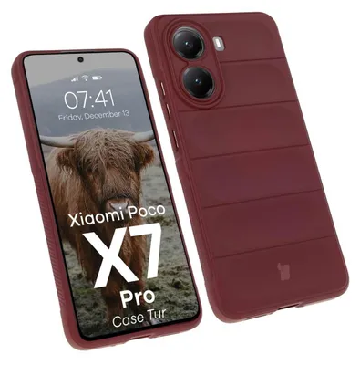 Produktbild von Bizon Case Tur Panzerhülle für Xiaomi Poco X7 Pro, dunkelviolett