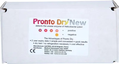 Produktbild von Pronto Dry Diagnosetest Helicobacter pylori 50 St