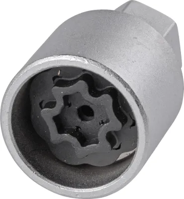Productafbeelding van SW-Stahl 02385L-3 Adapter voor het verwijderen van wielsloten, geschikt voor Mercedes-Benz. Adapter 303. Gereedschap voor het losmaken van wielsloten. Verwijderingsgereedschap voor velgsloten