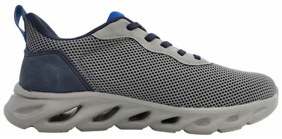 Imagen del producto de Bugatti. Zapatos de hombre. Zapatillas tipo mocasín, color gris, para uso casual