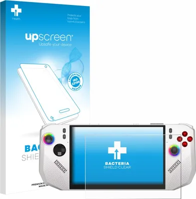 Produktbild von upscreen Schutzfolie für MSI Claw A8 BZ2EM Displayschutz Displayschutzfolie Folie Klar antibakteriell