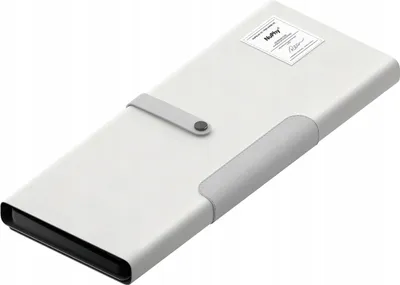Produktbild von Nuphy NuFolio V3 2-in-1-Hülle und Ständer für Tastatur Air96 V2 Tastaturhülle, Lustrous Gray