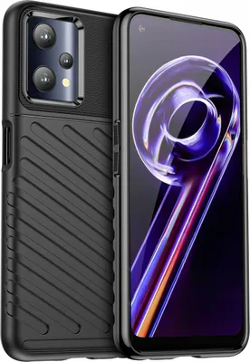 Zdjęcie produktu dla Thunder Case elastyczne pancerne etui pokrowiec Realme 9 Pro czarny