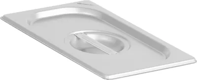 Immagine prodotto di Coperchio per contenitori da 1/4 GN, Coperchio per contenitori in acciaio inox, Adatto per contenitori da 1/4 di gastro