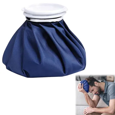 Produktbild von Wiederverwendbare Kühlpackung, Kälte- und Wärmepackung, zur Schmerzlinderung, blau (M-23 cm)