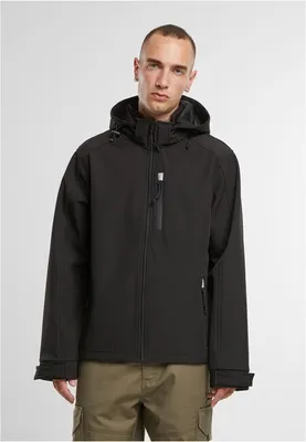 Obrázek produktu pro Bunda Brandit Softshelljacket Hurricane black - L