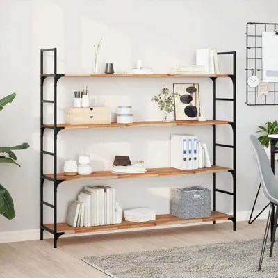 Produktbild von Möbel Schweberegal 160x30x2 cm Massivholz Akazie Ölbehandelt - Wandregale 3279547