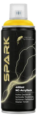 Produktbild von SPARK Sprühdose 400ml – Matte Sprühfarbe - Verkehrsgelb