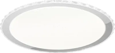 Obrázek produktu pro Kruhový LED stropní svítidlo s dálkovým ovládáním LAYLA, bílé, 66 W, odstíny bílé, 3300 lm, kov, rozměry: 6 x 50 x 50 cm, IP20, Milagro
