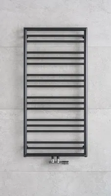 Obrázok produktu pre Teleso kúpeľňové rúrkové PMH Sorano FRAME SNF2 600X790MM ČIERNA POLOL SNF2