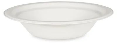 Produktbild von 250x Suppenteller Salatschale rund aus Zuckerrohr 400 ml Ø 18 x 4 cm