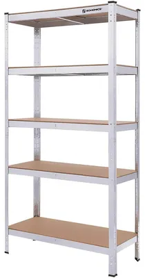 Produktbild von Lagerregal mit Werkbank, 180 x 90 x 40 cm, Tragkraft 875 kg